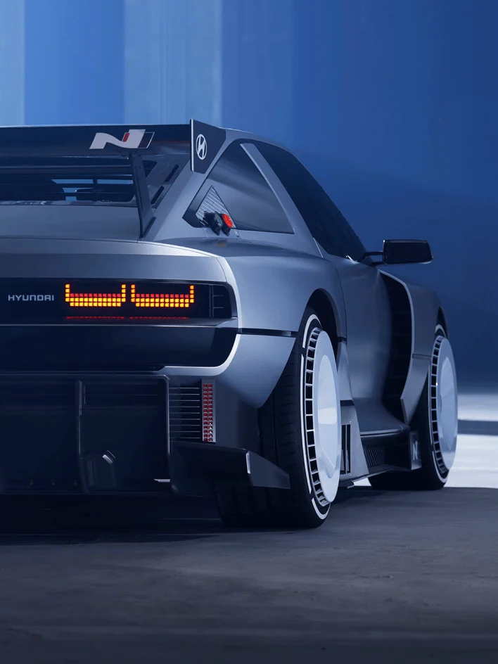 N Vision 74 rear wheel and bodywork
